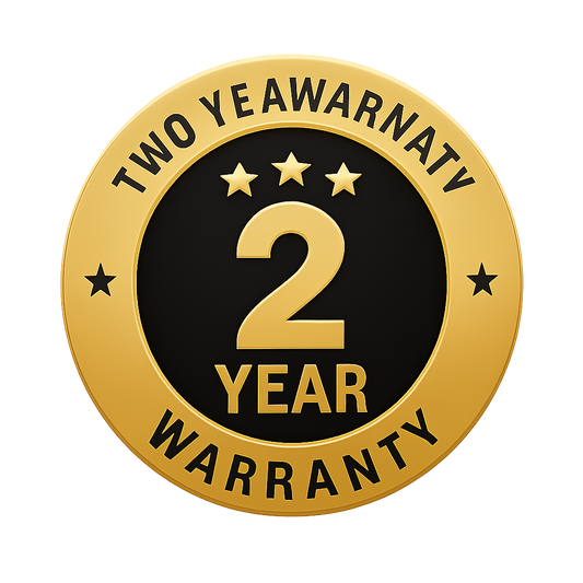 2 Year Warranty